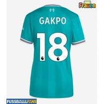 Liverpool Cody Gakpo #18 3rd trikot Frauen 2025-26 Kurzarm